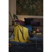 Плед Dark Velvet ocker-grau 715661 (Италия) (130х170)