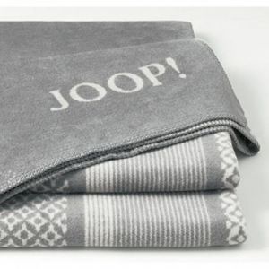Плед JOOP! CF STRIPES Graphit-Rauch 686664 (Германия) (150х200) ― Billerbeck, Біллербек магазин